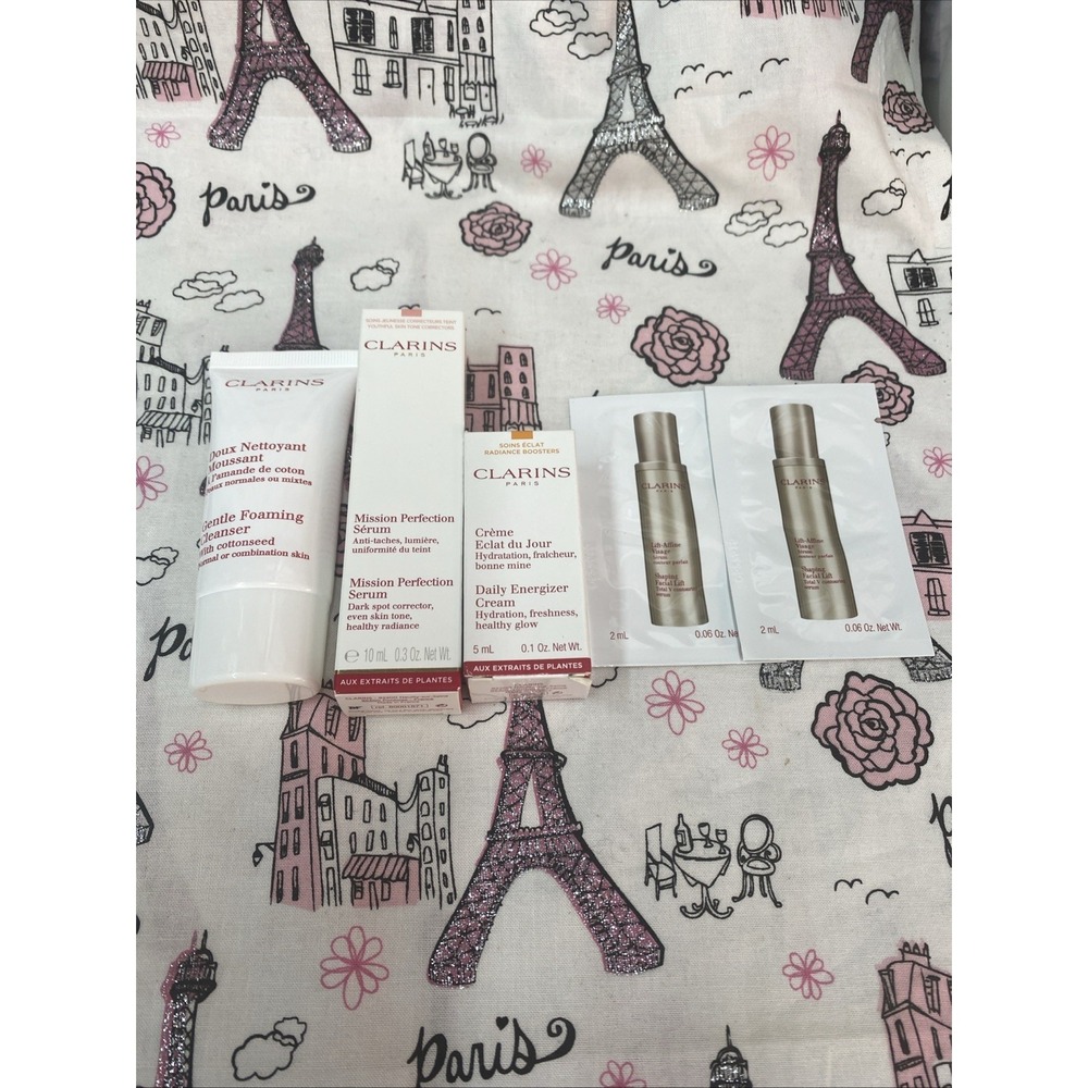 Clarins Skincare 5 Piece Sample Lot